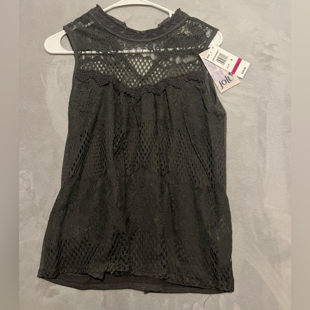 Lace tank top